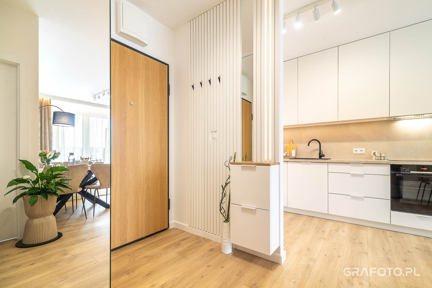Professionelles Fotoshooting einer Wohnung